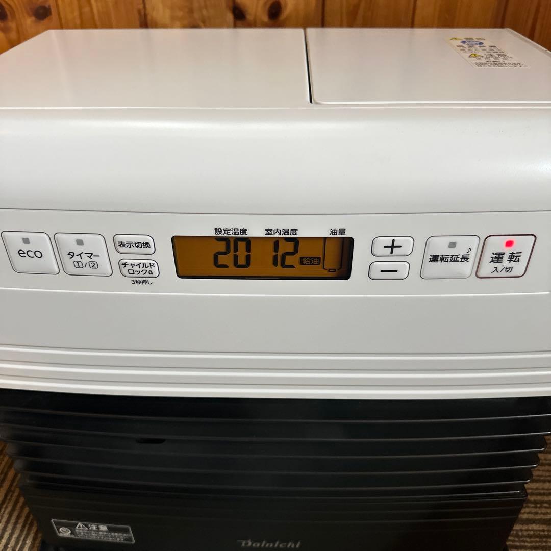 なみちゃん様　石油ファンヒーター FW-5722GR-W 　ブラック&ホワイト