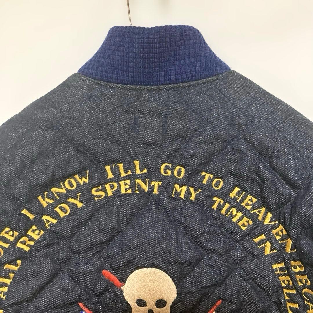 希少 廃盤 JELADO ベトジャン 刺繍 Mサイズ キルティング デニム