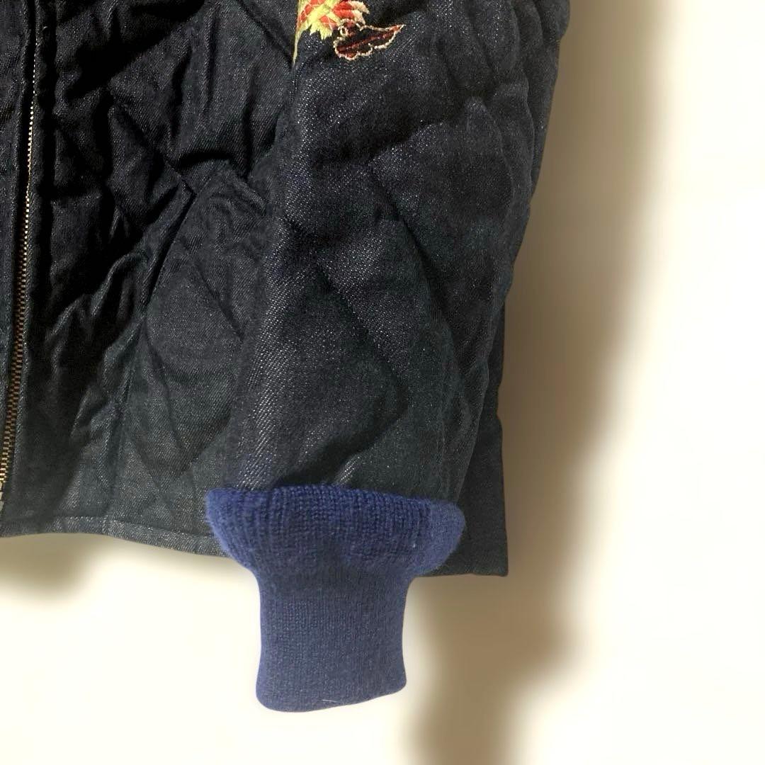 希少 廃盤 JELADO ベトジャン 刺繍 Mサイズ キルティング デニム