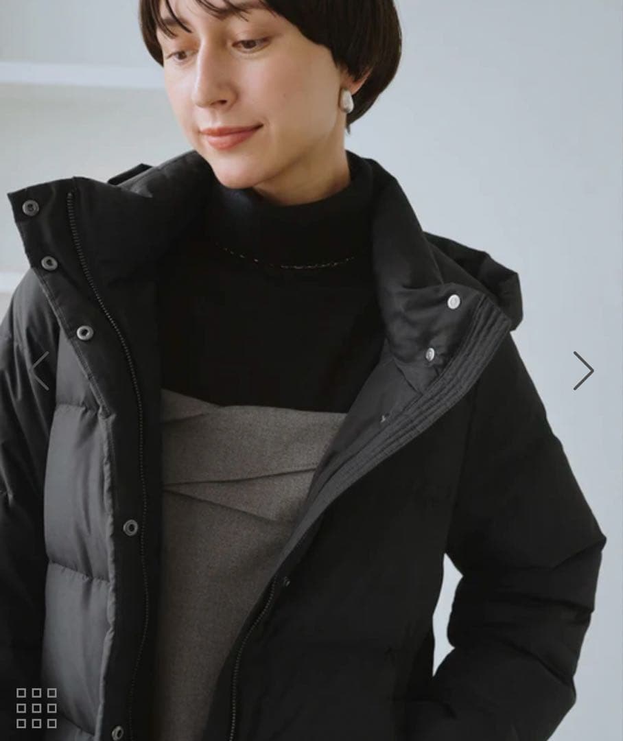 ロペピクニック ダウンコート 黒 ブラック Mサイズ