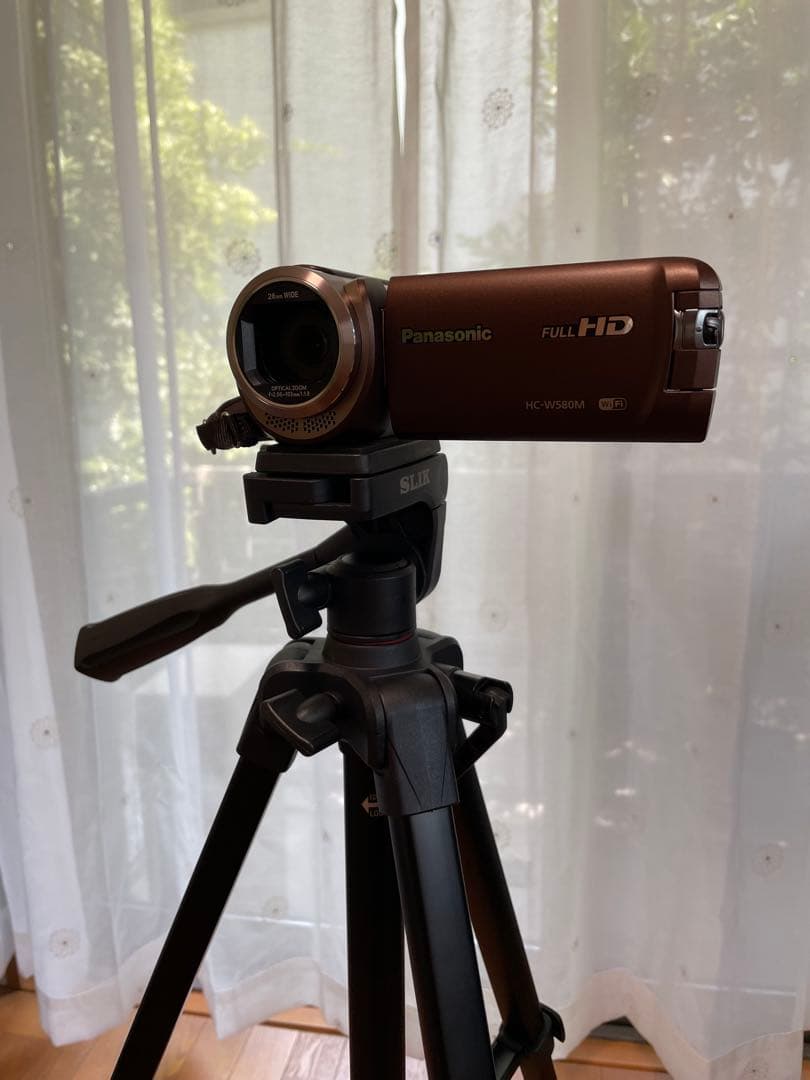 【超美品】Panasonic HC-W580M ビデオカメラ W録画＆付属品豪華