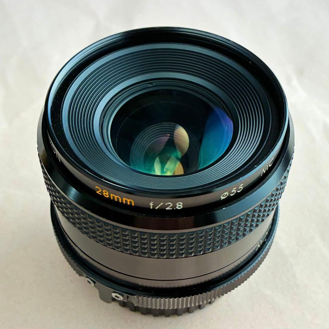 Kiron 28mm f2.8 Minolta-MD マウント　OH・調整済