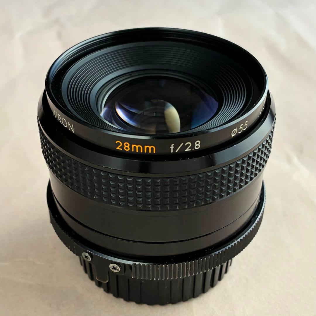 Kiron 28mm f2.8 Minolta-MD マウント　OH・調整済