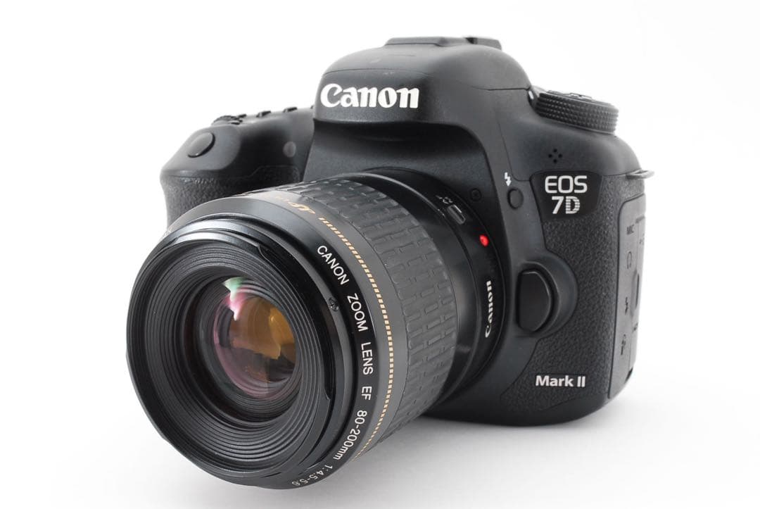 一眼レフカメラCanon EOS 7D Mark II 標準&望遠レンズセット