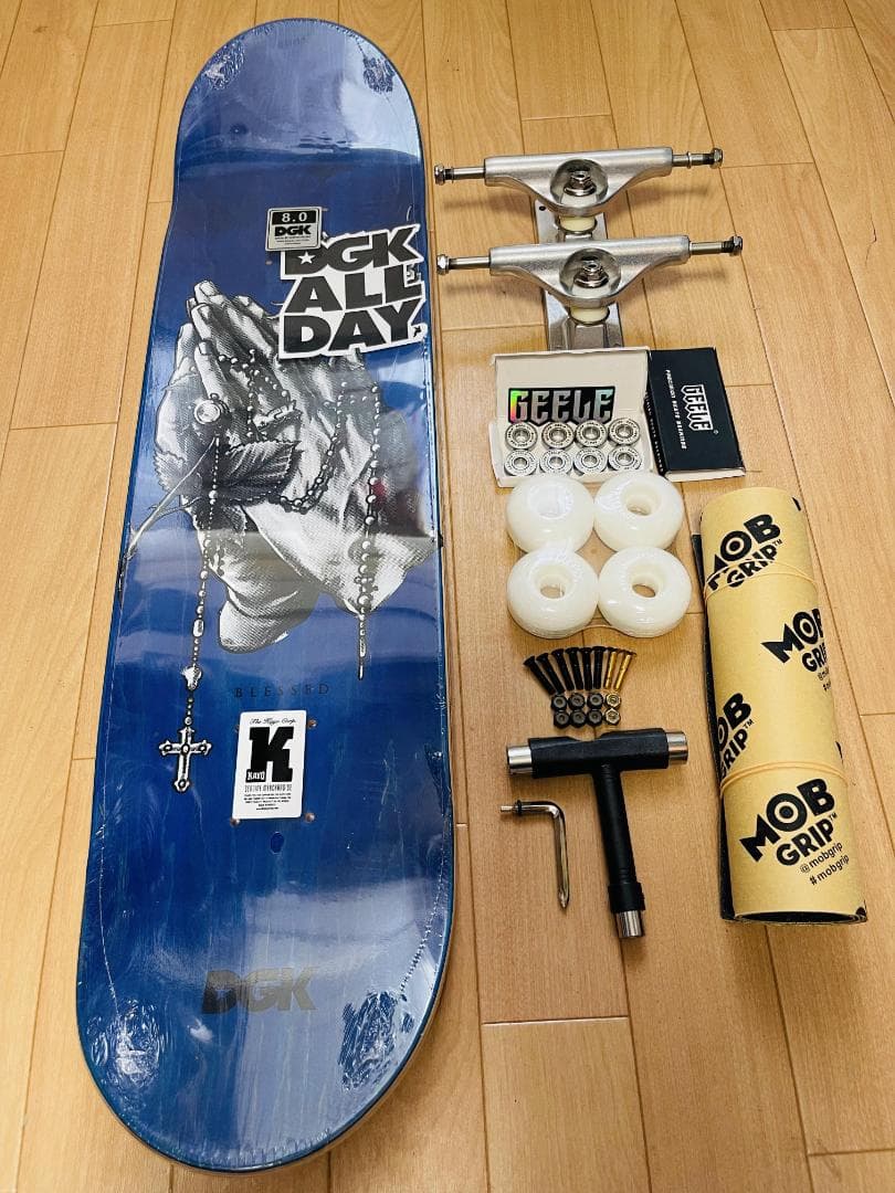 INDYチタン合金製トラック同等品使用　DGKディージーケー　8.0コンプリート