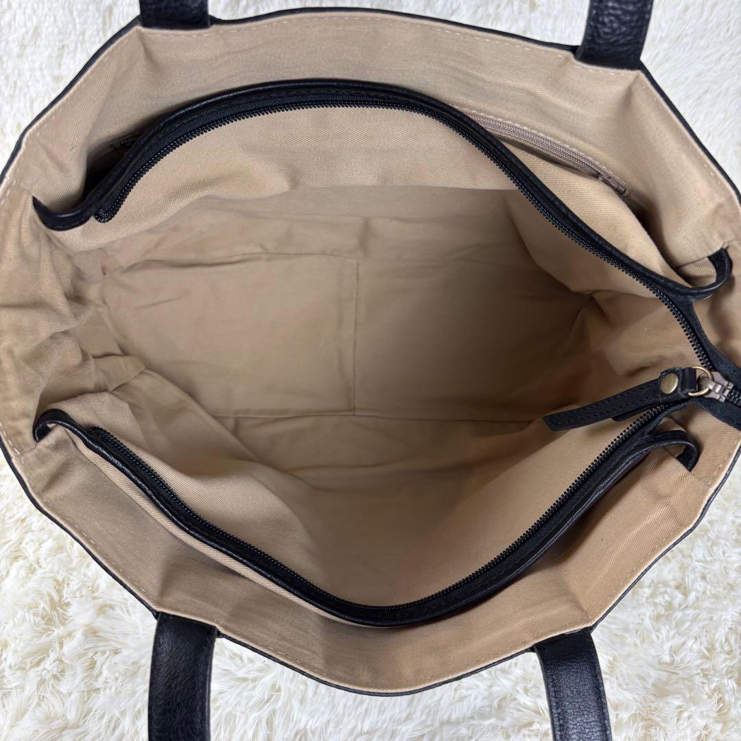 ★美品★ Dakota ダコタ レザー トートバッグ A4サイズ収納可 シボ革