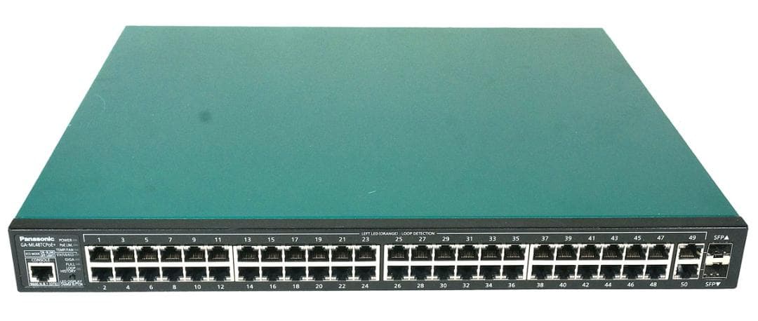 定価38万！Panasonic スイッチングハブ GA-ML48TCPoE+