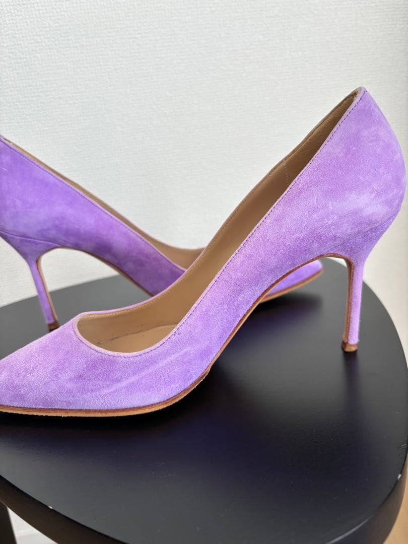 12/16まで限定価格⭐︎マノロブラニクBB ポインテッドトゥ　スエード　37.5