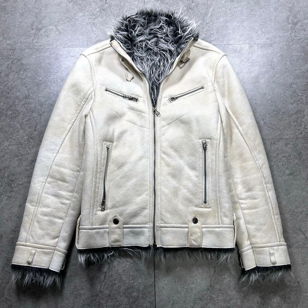 00s【archive】semantic design/Y2K/ファーコート/白