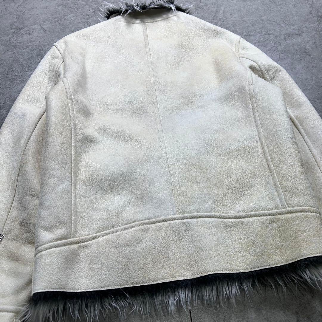 00s【archive】semantic design/Y2K/ファーコート/白