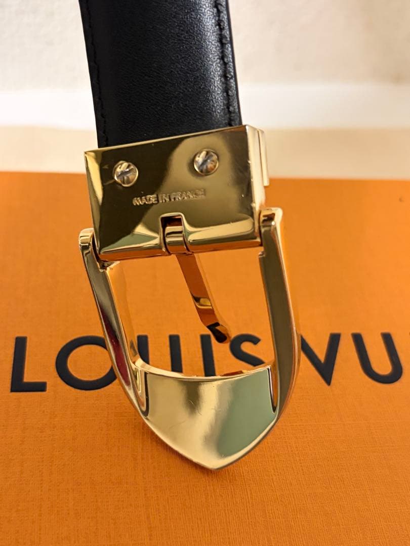 期間限定特別価格　国内正規　LOUIS VUITTON エピレザーベルト