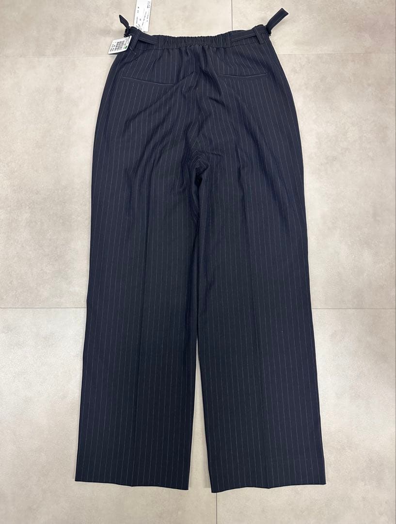 【スーツスクエア】新品 スーツ ウォッシャブル ストレッチ ピンストライプ