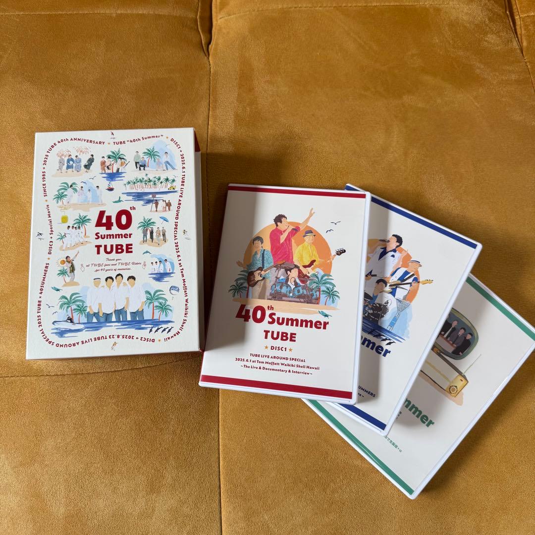 TUBE「40th Summer」［3DVD+ビッグハンカチ］＜完全生産限定盤＞