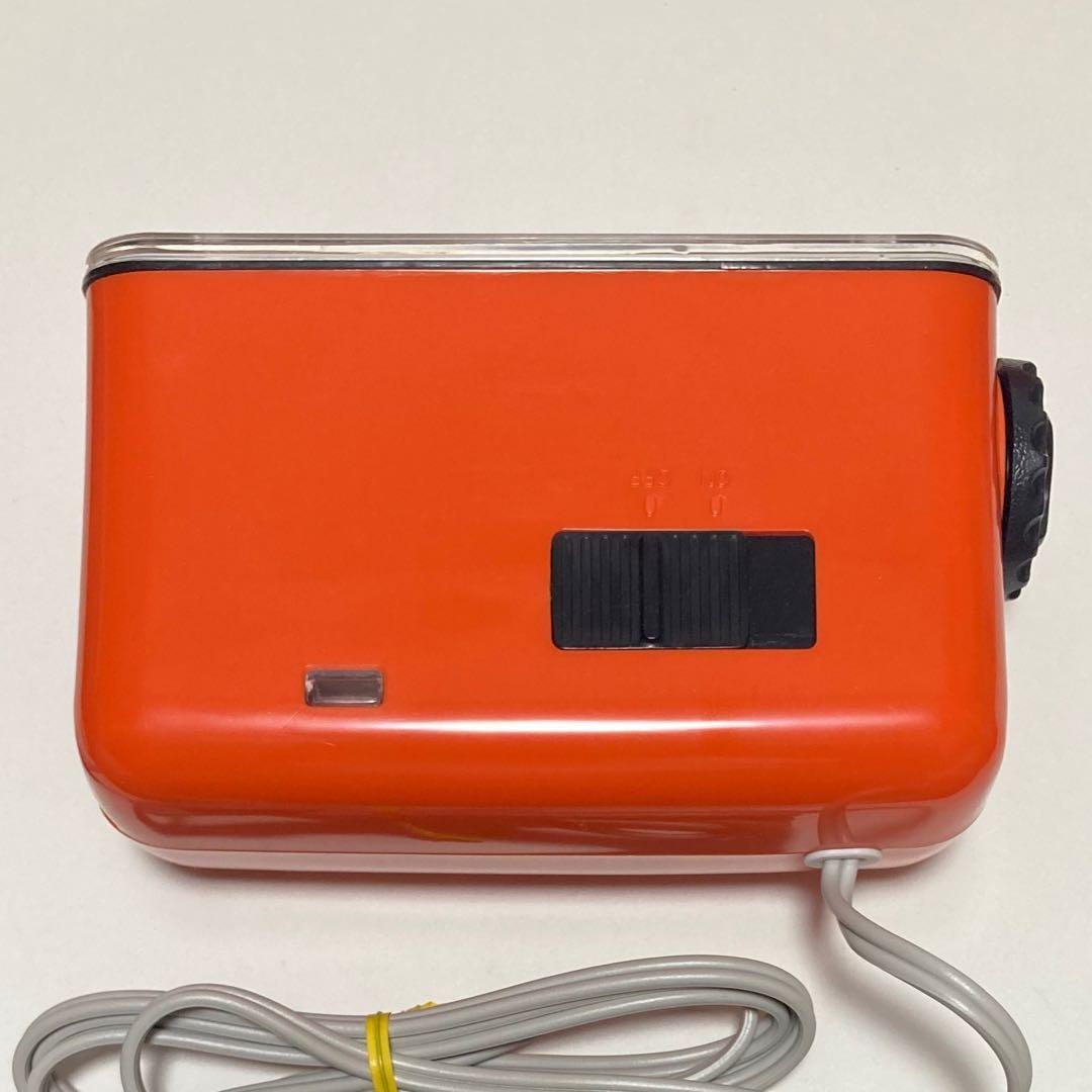 COPAL パタパタ時計 コパル 昭和レトロ 置き時計 デッドストック 貴重 橙