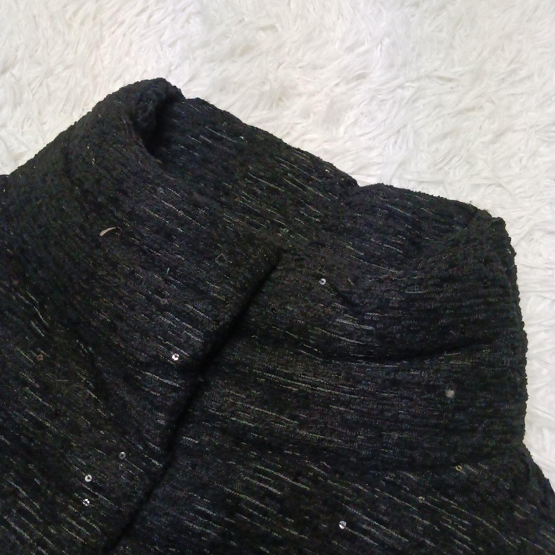 ✨美品✨HERNO　スパンコール　ハイネック　ジャガードダウンジャケット 46