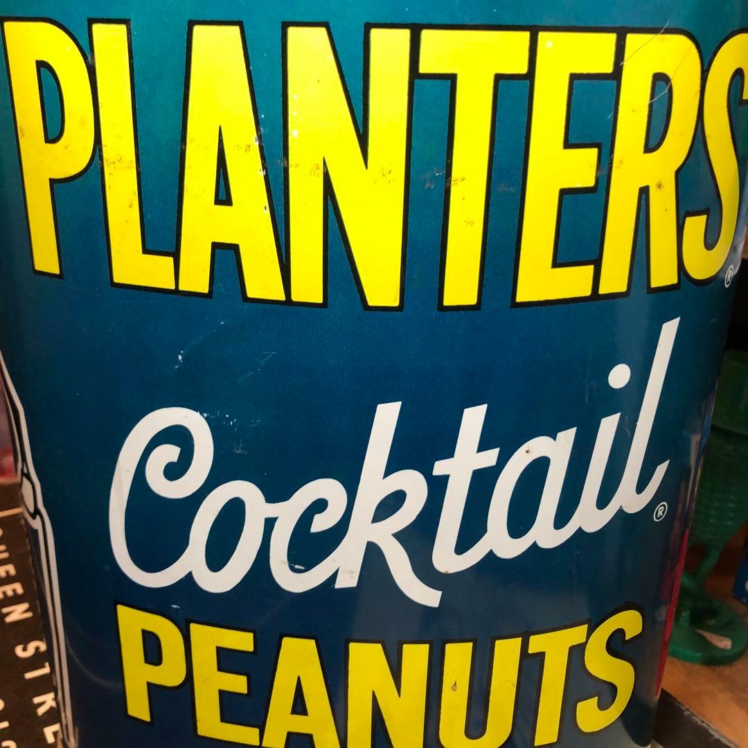 ミスターピーナッツ　1970s ゴミ箱　ビンテージ