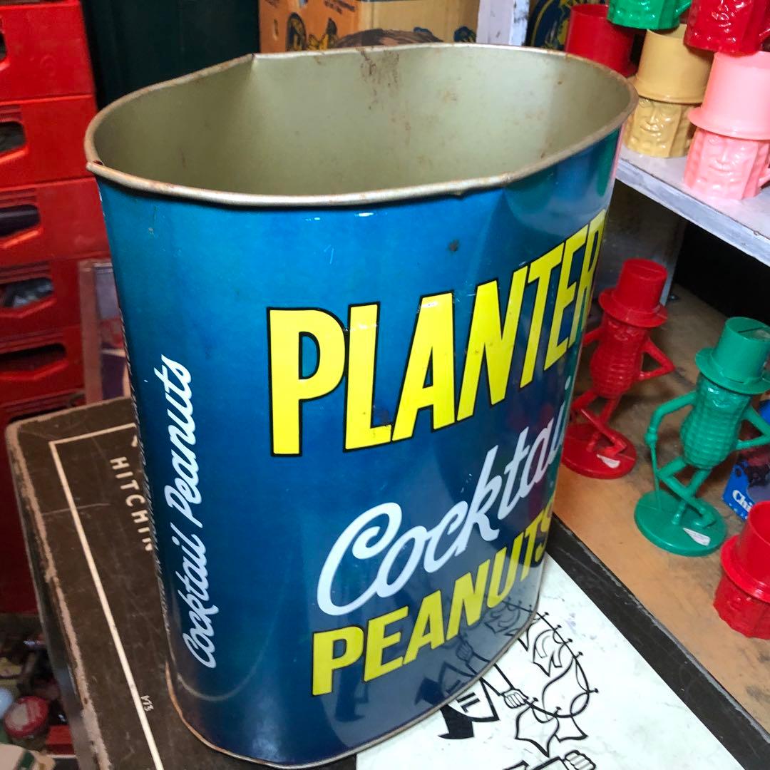 ミスターピーナッツ　1970s ゴミ箱　ビンテージ