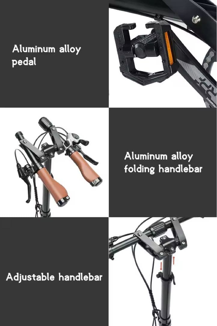 【1月25日限定売り尽くし特価】折りたたみ自転車 小径車 ミニベロ バッグ付き