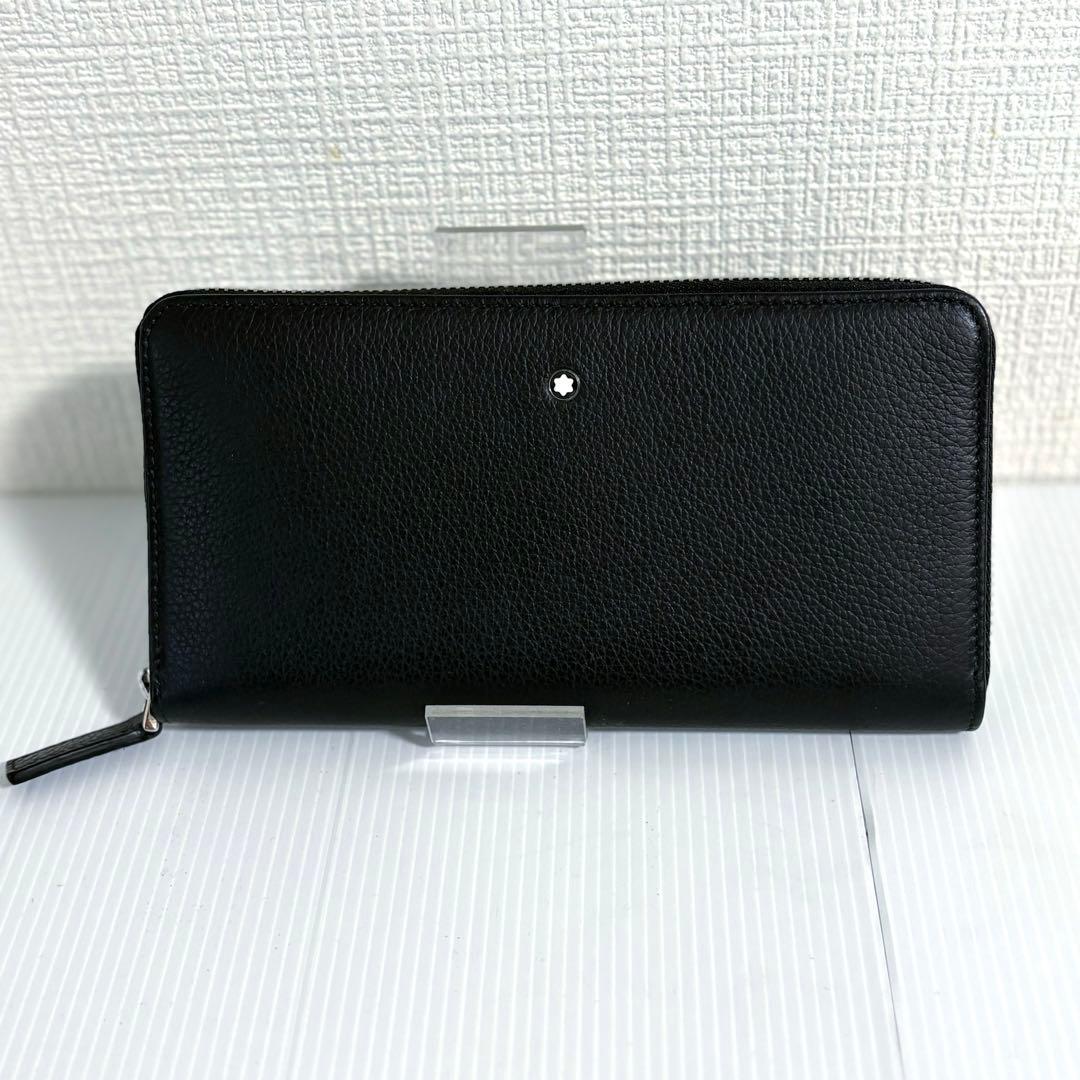 ま*こ様 【希少】未使用　MONTBLANC 長財布　ブラック