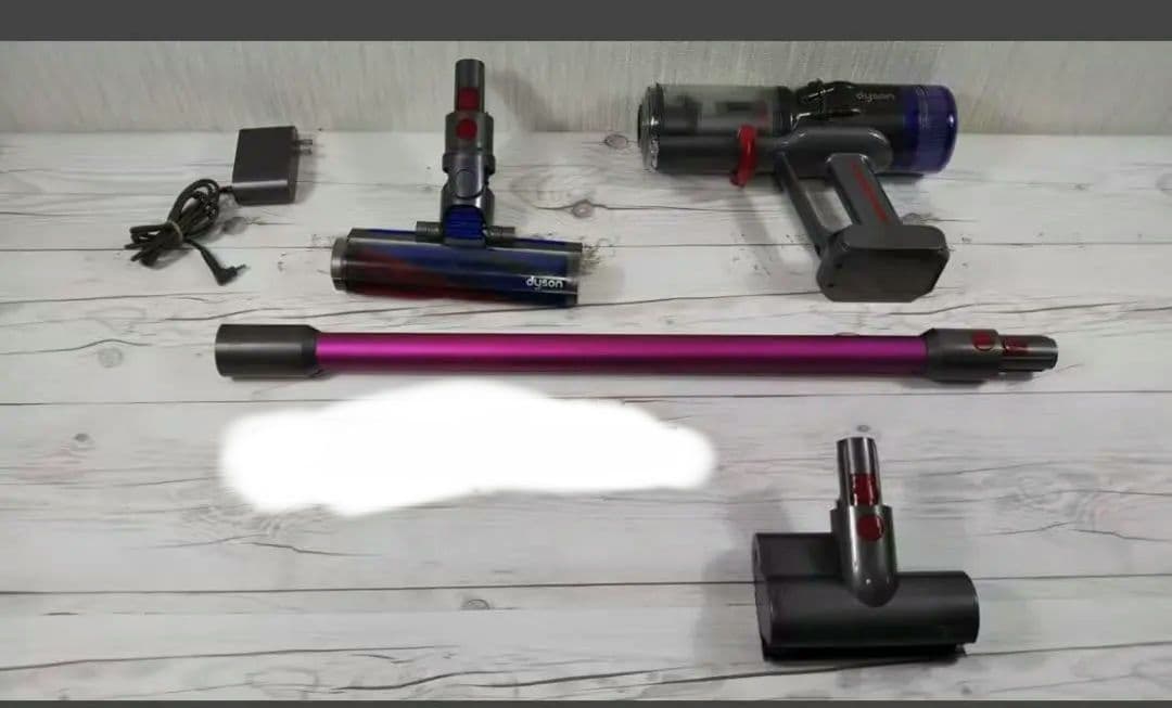 動作確認済Dyson純正ｓｖ21スティッククリーナー本体 紫・黒・赤