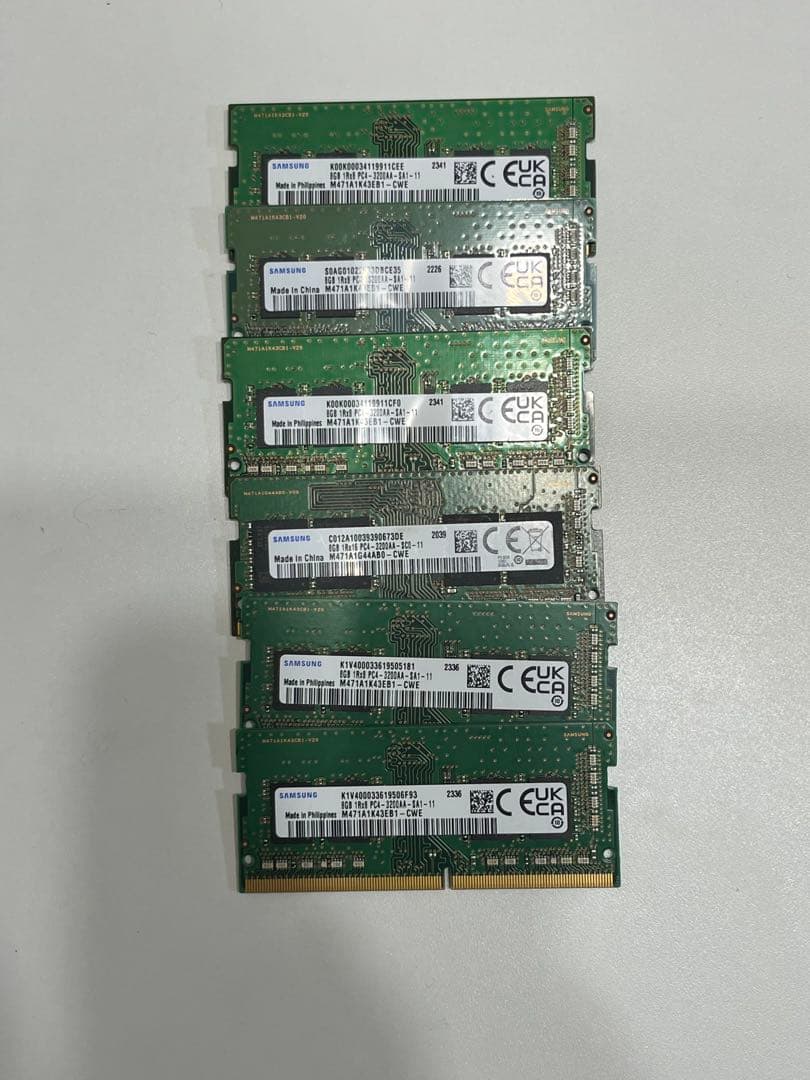 smasung 8Gメモリーセット6枚