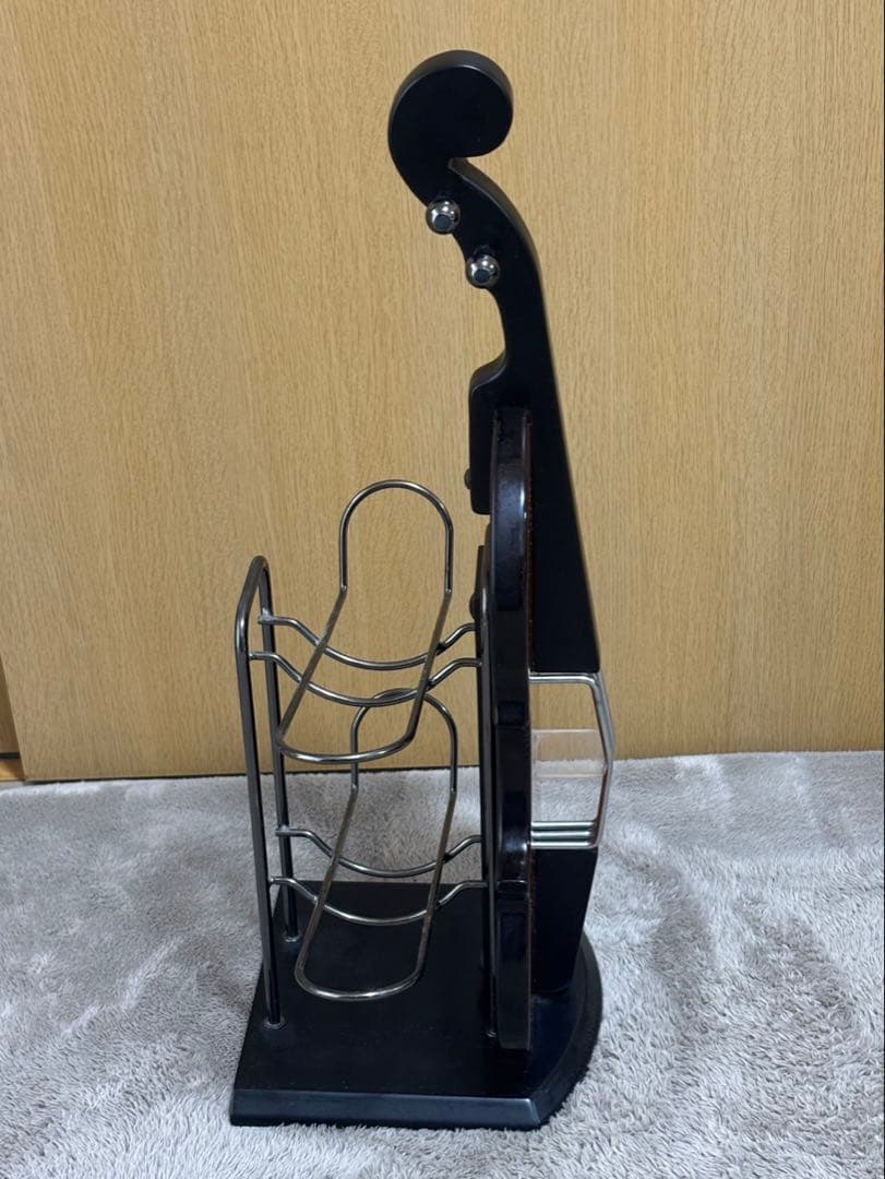 ヴァイオリン型 ワインラック 2本セット レアデザイン おしゃれインテリア