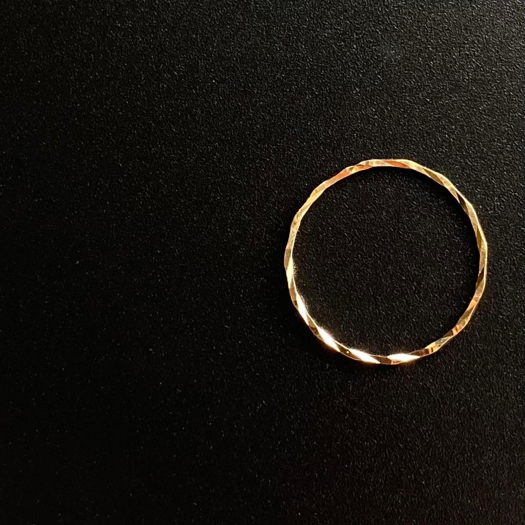 Jouete K10YG リング カット イエローゴールド 13号