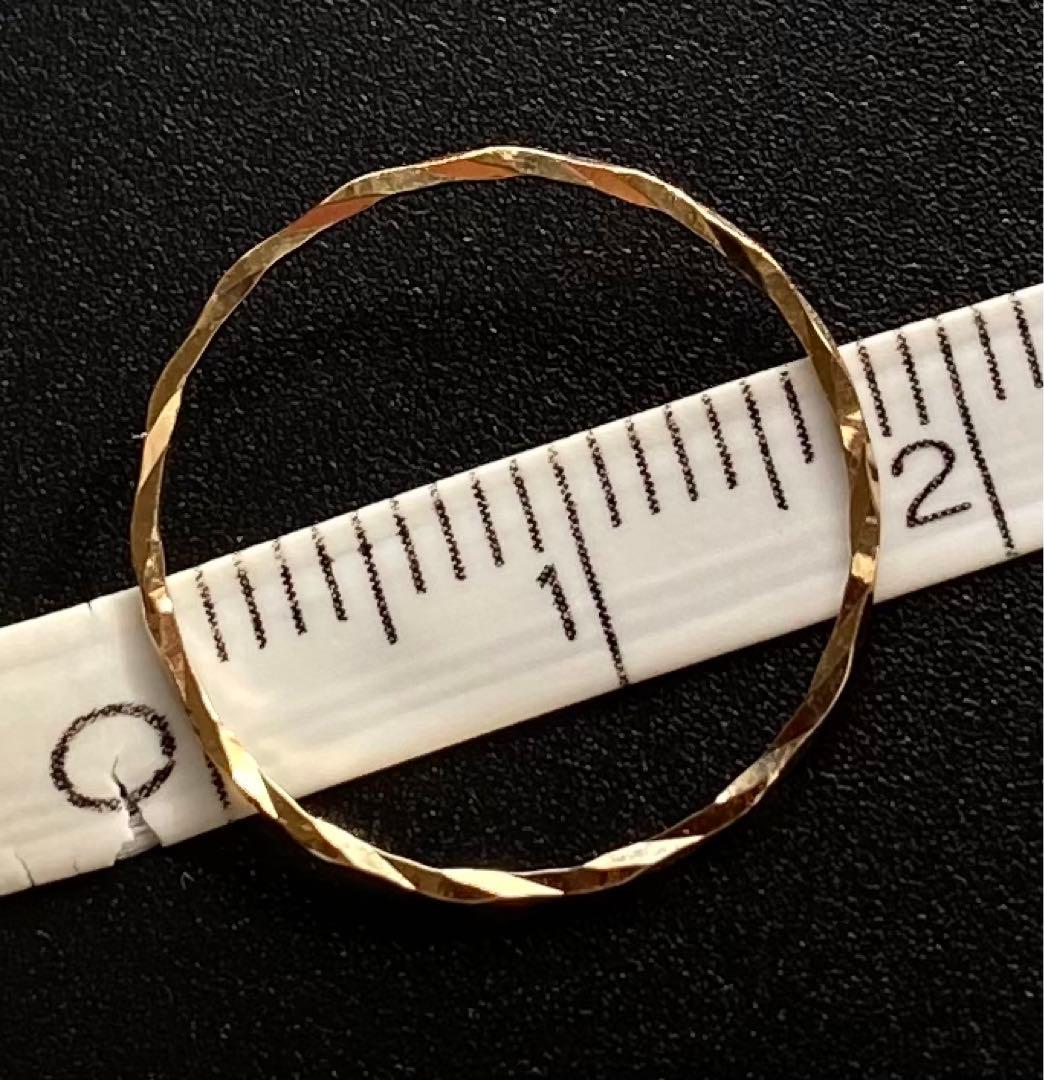 Jouete K10YG リング カット イエローゴールド 13号