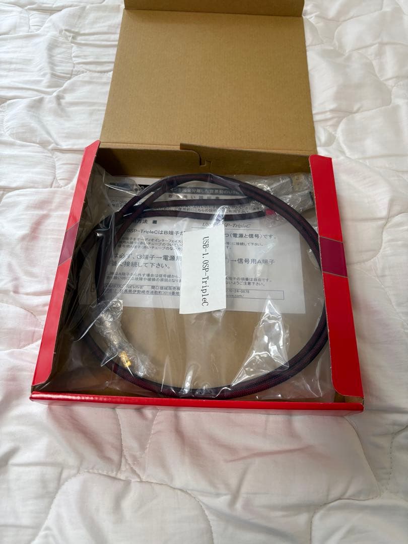 ケーブル・シールド acoustic revive USB-1.0SP-TripleC