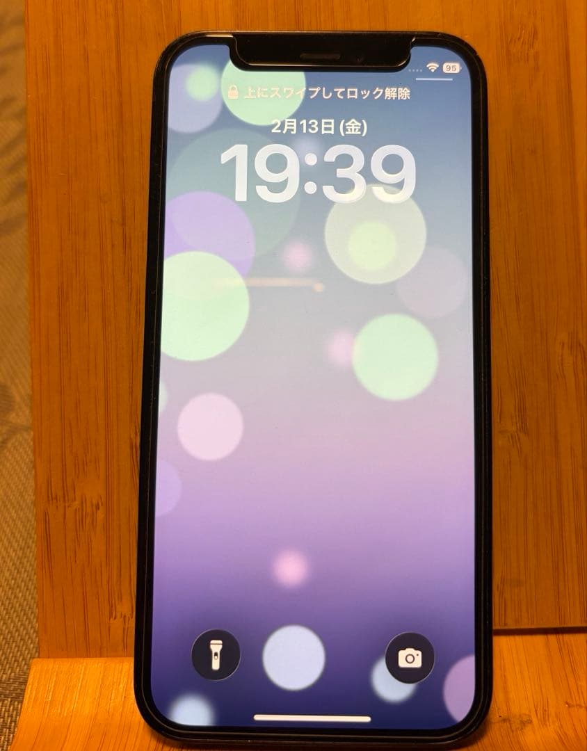 ★iPhone 12 mini ブラック 64GB 本体※背面割れ