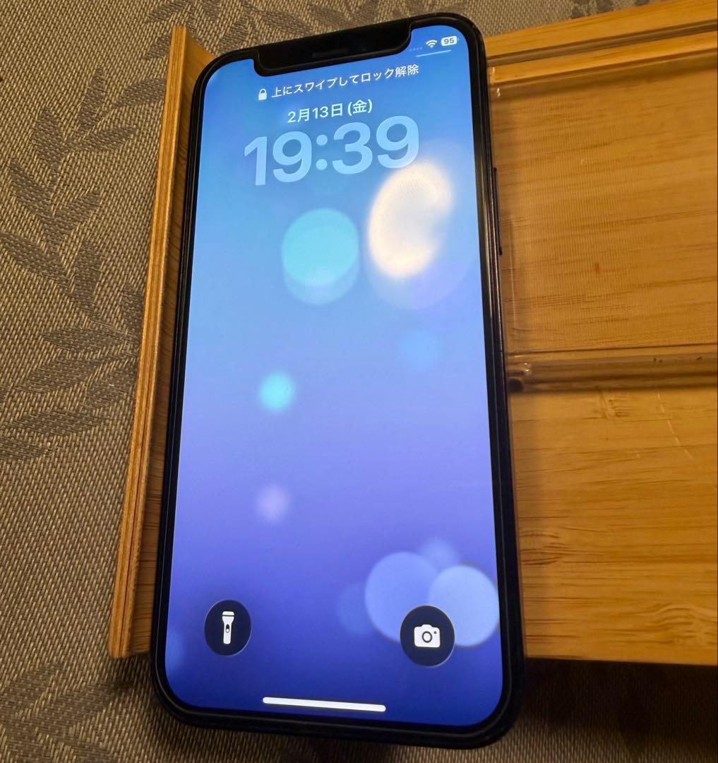 ★iPhone 12 mini ブラック 64GB 本体※背面割れ