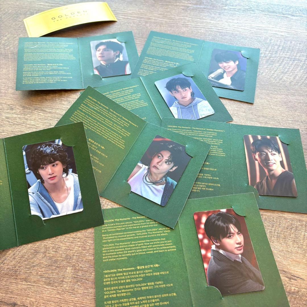 bts jungkook GOLDEN チリ typeB コンプリート