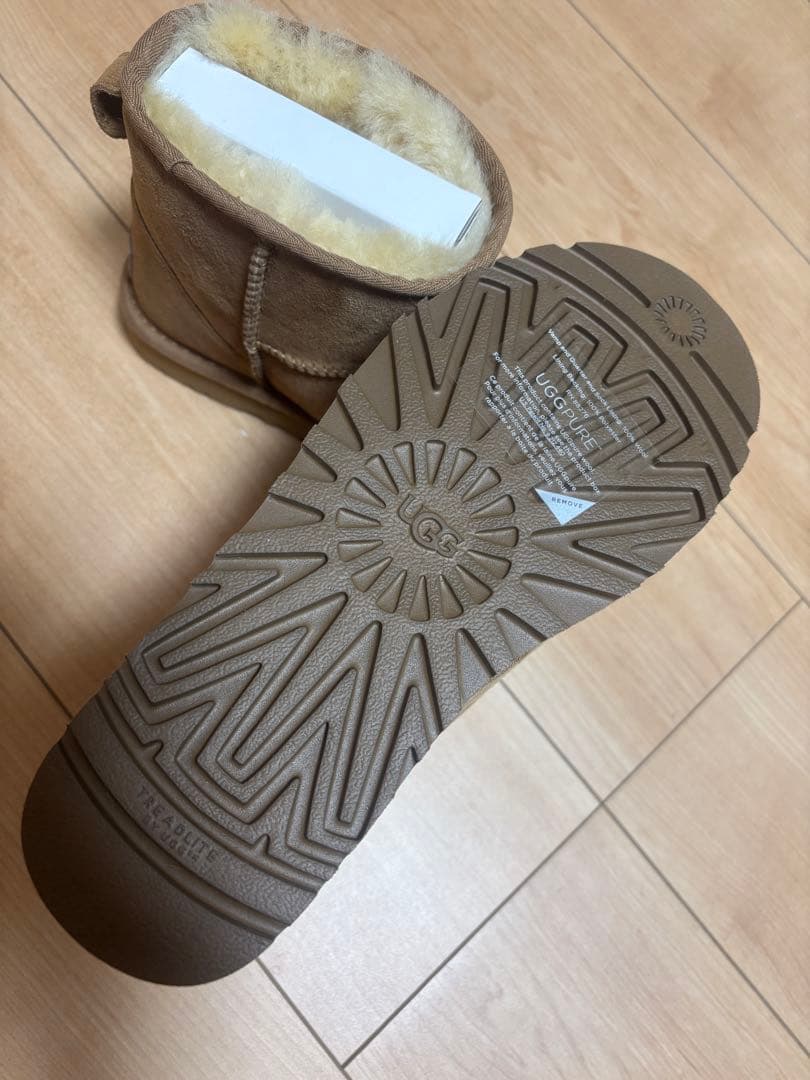 値下げ1月限定価額UGG ムートンブーツ　毛量最高超ふわふわ