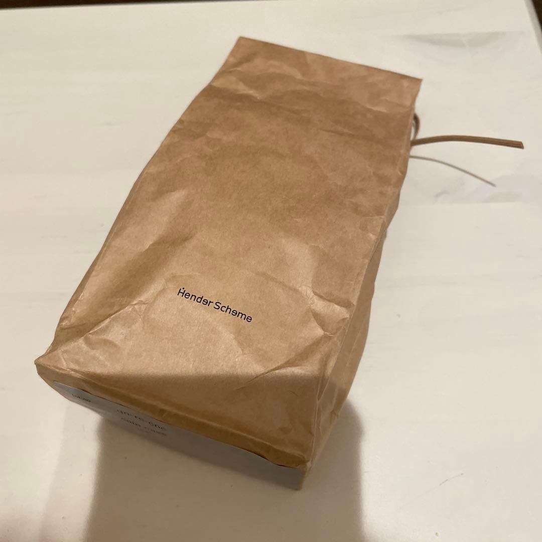 タグ付き新品！ Hender Scheme Coin Case BLACK