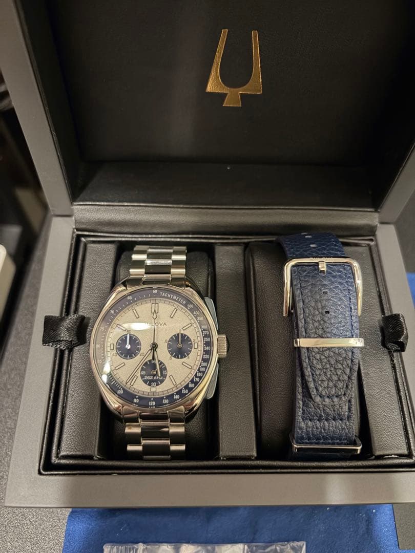 【極美品】ブローバ ルナ パイロット クロノグラフ 98K112