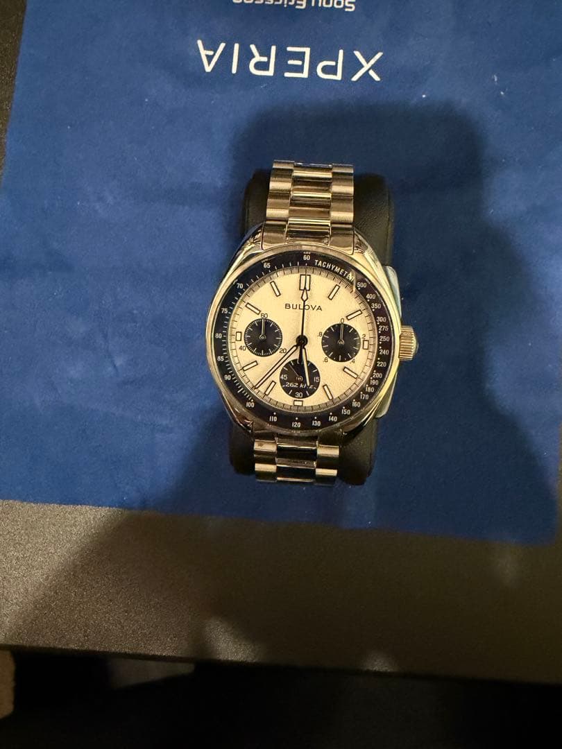 【極美品】ブローバ ルナ パイロット クロノグラフ 98K112