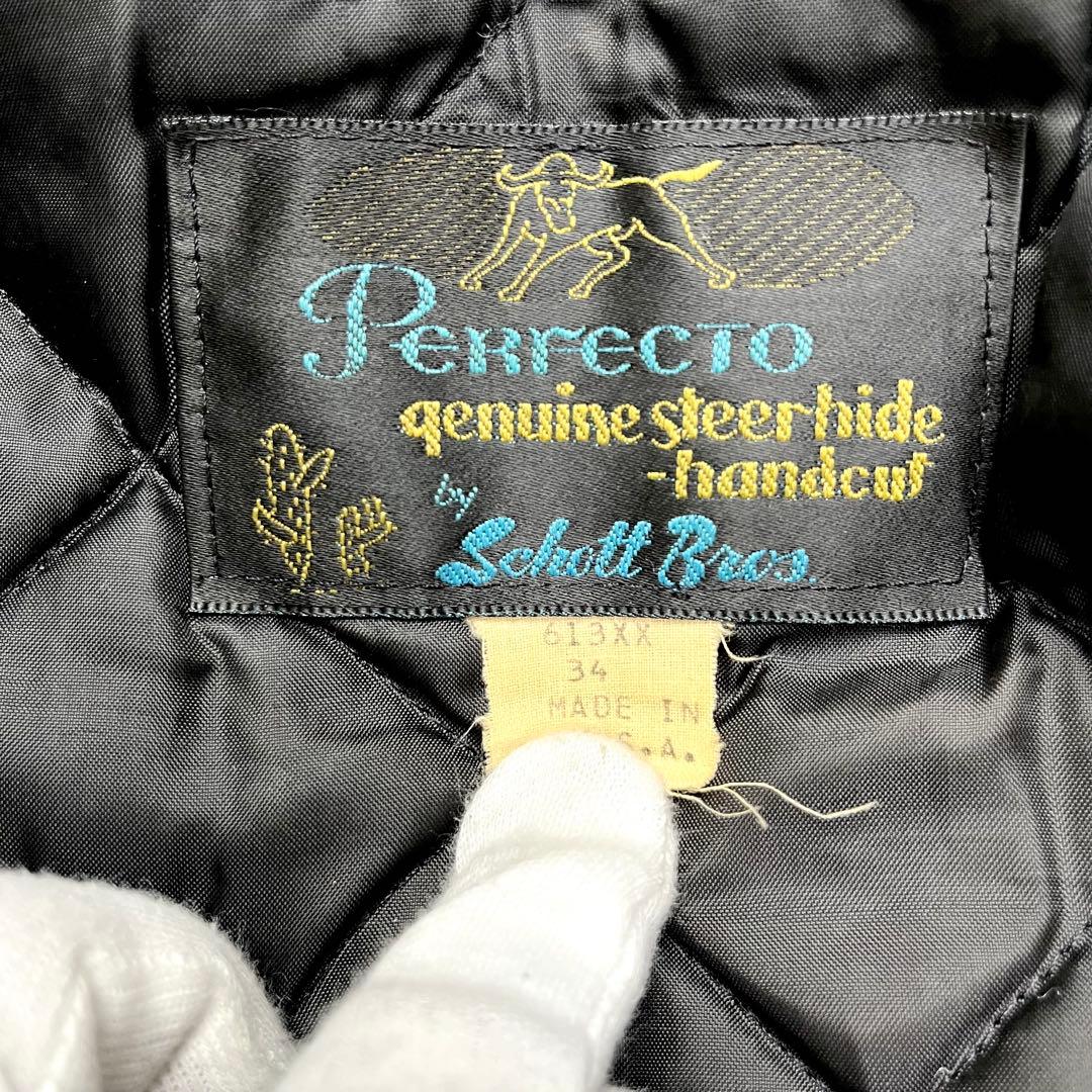 ✨極美品/復刻/サボテンタグ✨ショット ワンスター ダブルライダース 613xx