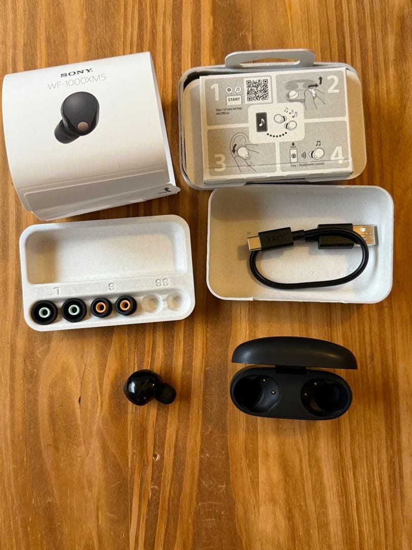 【片方】SONY WF−1000XM5　イヤホン　ノイズキャンセリング