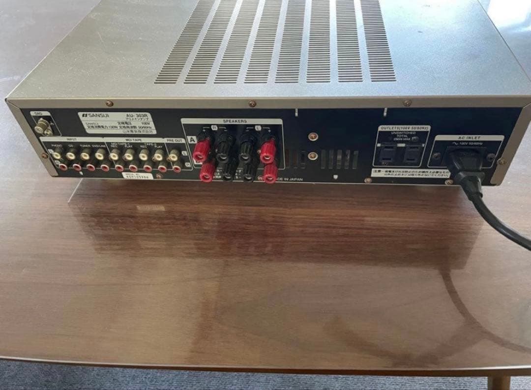 【動作確認済】SANSUI サンスイ プリメインアンプ AU-303R