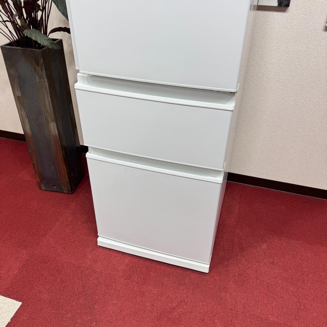 東京23区送料無料　超美品三菱3ドア冷蔵庫　2024年製330L　洗浄/除菌済み