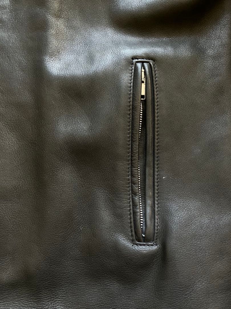 Supreme 初期 レザーライダースジャケット ブラック L