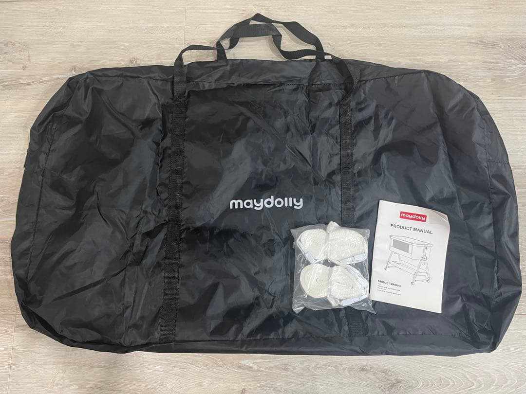 maydolly 折りたたみ　ベビーベッド　収納袋、説明書あり
