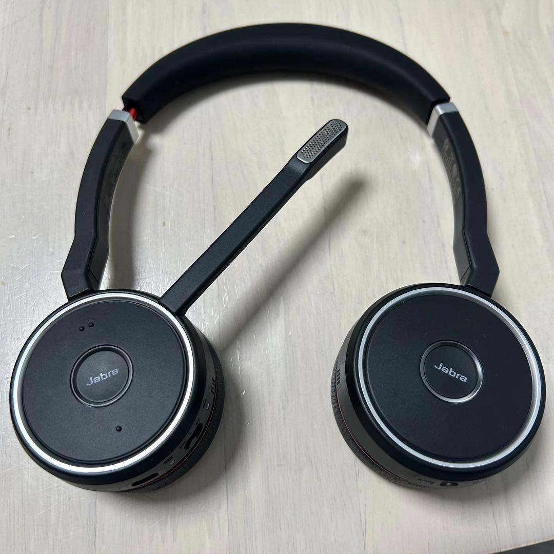 Jabra Evolve 75 HSC040W ヘッドセット 充電スタンド付き