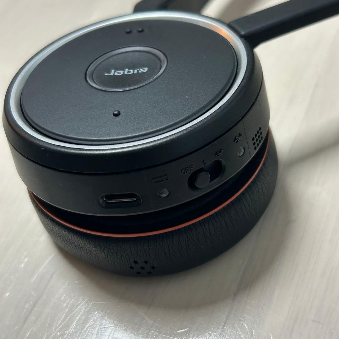 Jabra Evolve 75 HSC040W ヘッドセット 充電スタンド付き