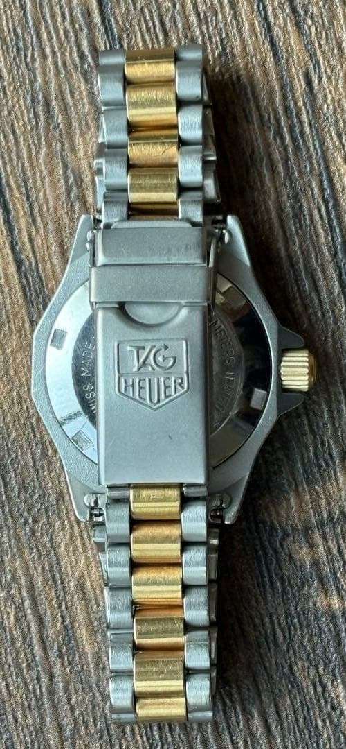 稼働　TAG HEUER 935.408 タグホイヤー 3000 ゴールド