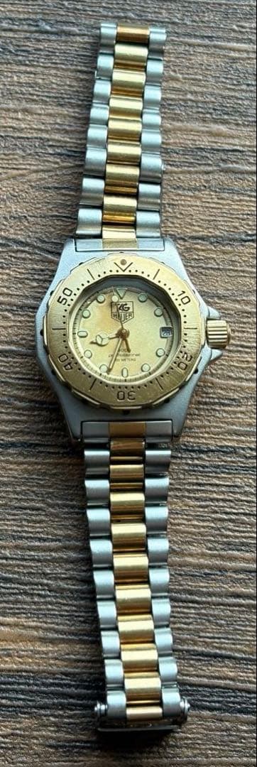 稼働　TAG HEUER 935.408 タグホイヤー 3000 ゴールド