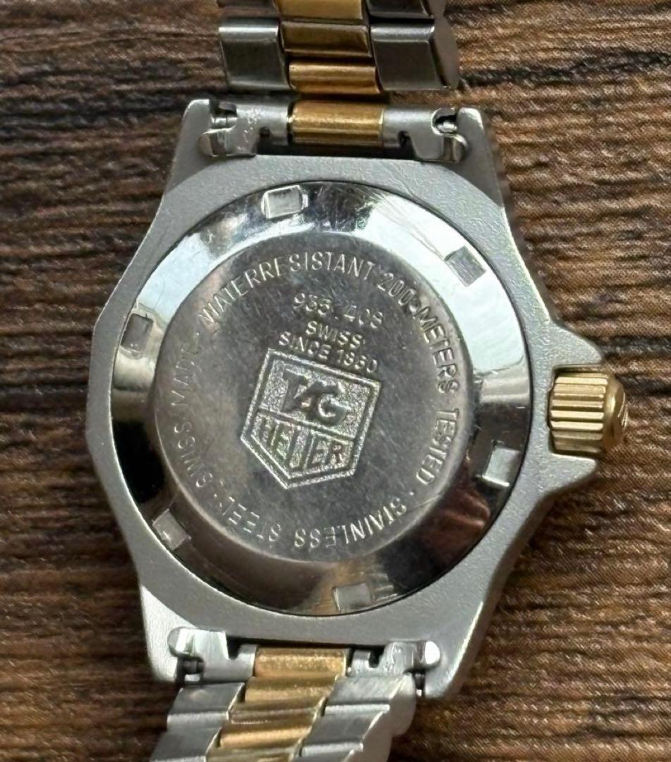 稼働　TAG HEUER 935.408 タグホイヤー 3000 ゴールド