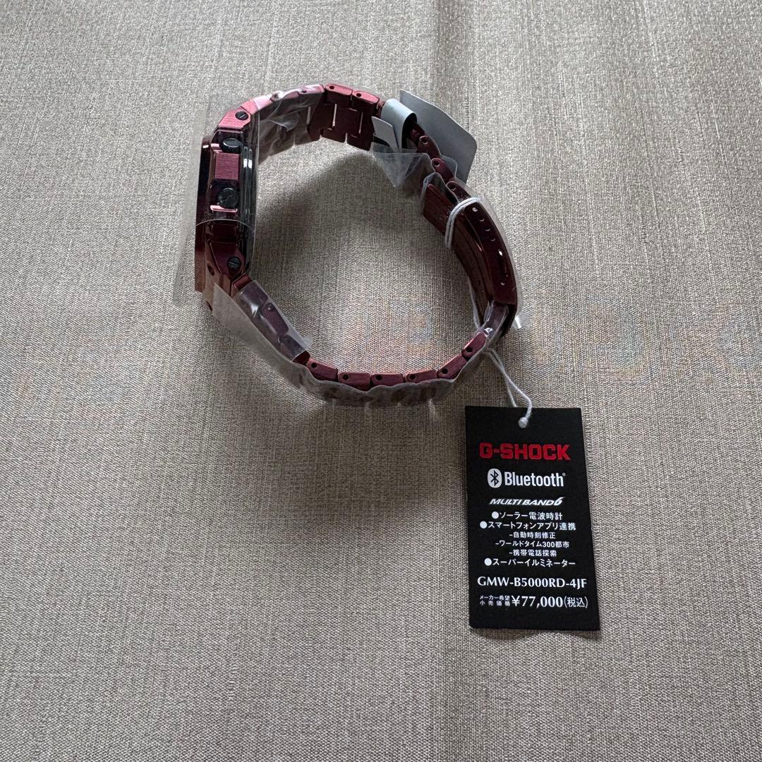 【新品未使用】CASIO G-SHOCK GMW-B5000RD-1JF