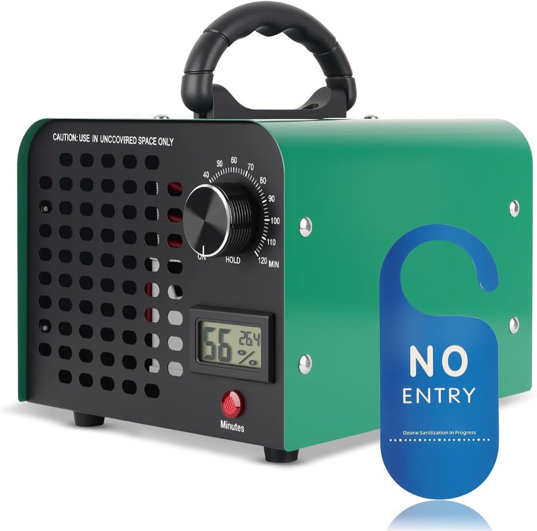 オゾン発生器 強力80g/h 家庭用 除菌 消臭 ウイルス対策 タイマー機能