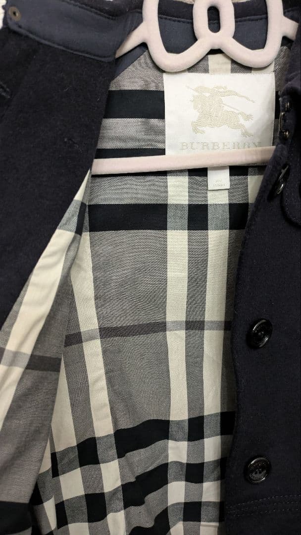 専用　新品　Burberry チルドレン ウールカシミヤ フレアコート 10Y